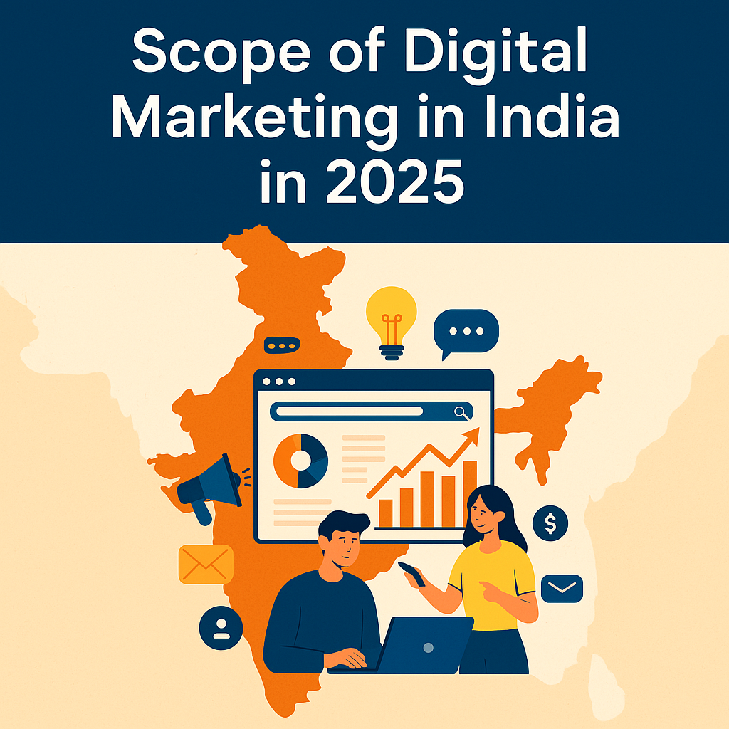 Scope of Digital Marketing in India in 2025