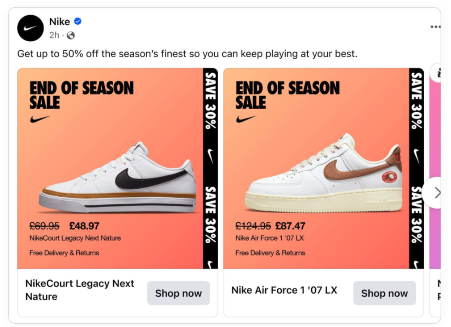 examples of retargeting ads