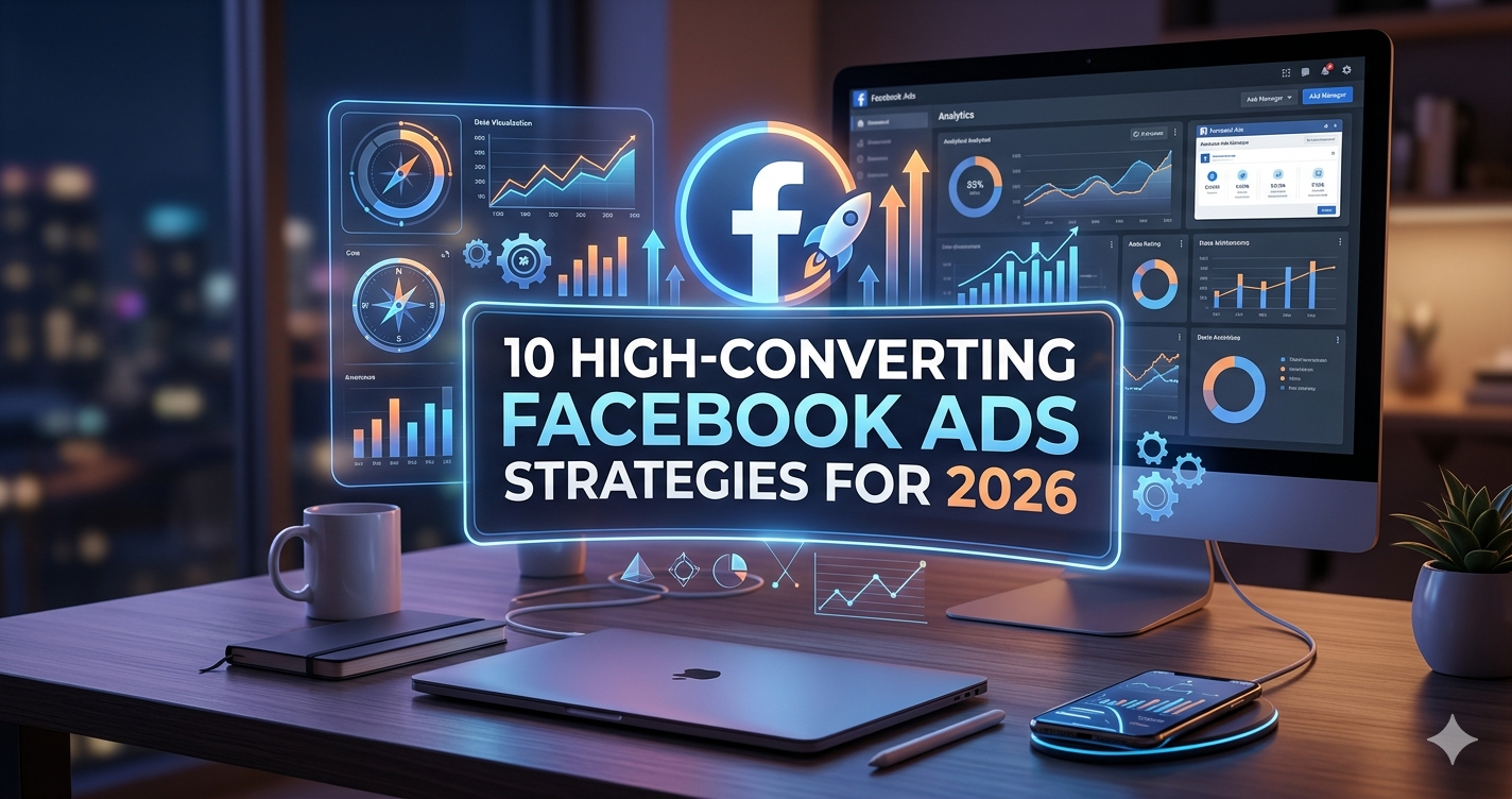 10 High-Converting Facebook Ads Strategies for 2026 (Step-by-Step Guide)
